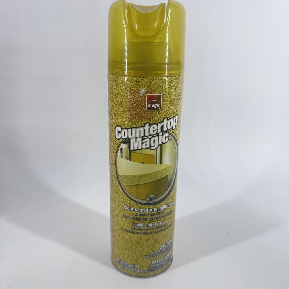 Magic Countertop Cleaner 17oz Yellow Bottle Discontinued New